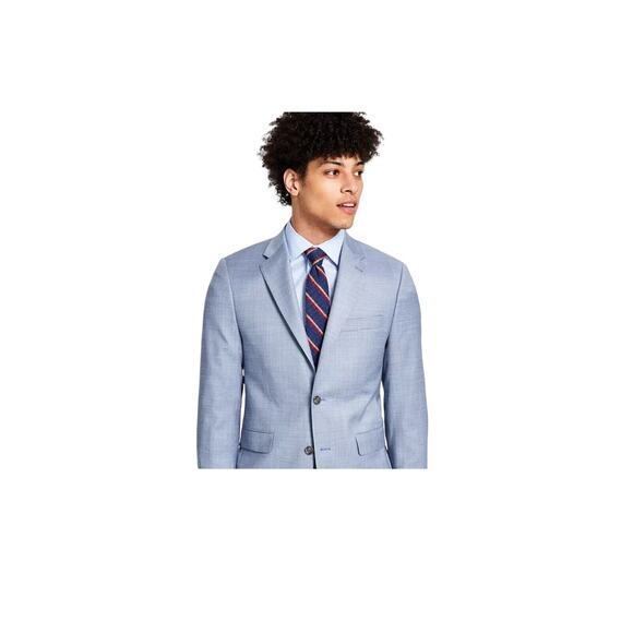 Calvin Klein Men’s Skinny -Fit Wool Blend Stretch Jacket Size 38S Retail $450